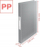 Dosje unazore ESSELTE Colour Breeze, 4 unaza, A4, korale transparente