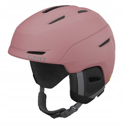 Helmetë skish Giro Avera, M 55.5-59cm, për femra dhe të rinj, rozë matte