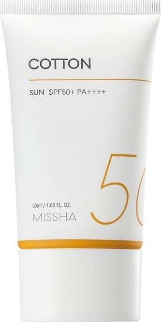 Krem dielli Missha All Around Safe Block Cotton Sun, SPF50+ PA++++, 50ml
