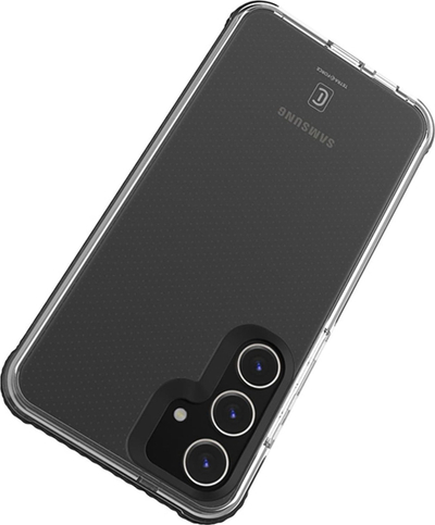 Futrollë Cellularline Tetra Force për Samsung Galaxy S24, mbrojtëse e fortë, transparente