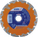 Disk prerës Dedra Super Segment H1242, 155mm, portokalli