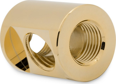Përcarës uji për PC EK Water Blocks Quantum Torque T-Splitter, 3x G1/4", ngjyrë gold
