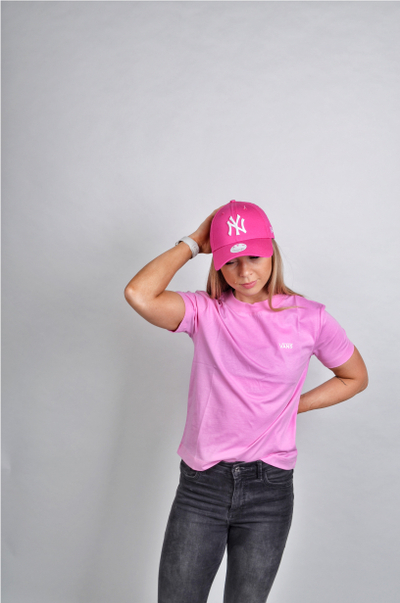 Kapele New Era 9FORTY New York Yankees, rozë, me rregullim mbrapa