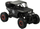 Makinë lodër me telekomandë Lean Toys Jeep R/C, shkallë 1:18, 2.4GHz, e zezë