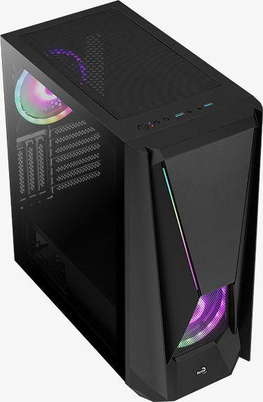 Kasë Aerocool PGS Visor ARGB, Midi Tower