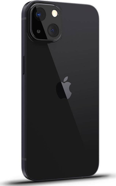 Mbrojtës kamere Spigen Glas.tR Optik për iPhone 13, xham i temperum, i zi