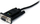 Kabllo adapter USB në Serial StarTech 1 port, RS232 DB9 Null Modem, 1.8m, e zezë