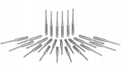 Set sustash për beton PSM Tools PS-SDS06110, SDS Plus, 6x110mm, 25 copë
