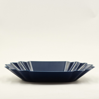 Tabaka cupping për kafe Rhinowares Coffee Gear, set 12 copë, ovale, blu