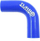 Lidhës silikoni TurboWorks G Elbow 90°, 32mm, blu
