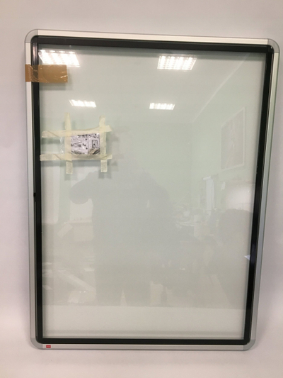 Tabelë njoftimesh Nobo Premium Plus Outdoor, magnetike, 9xA4, e bardhë