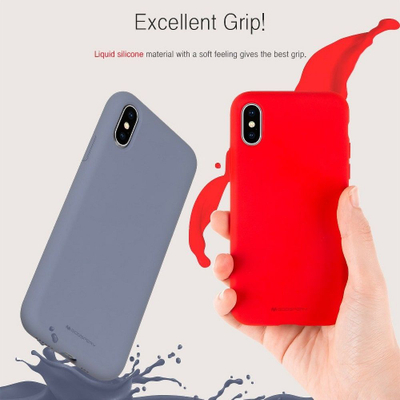 Futrollë silikoni Mercury për Samsung A72 5G A726, që s’e ha kollaj goditja, pink sand