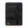 Organizator ulëseje automobilistike Lassig Black Edition, mbajtës tablet deri 10"", material i papërshkueshëm nga uji, i zi