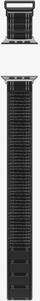 Rrip ore Spigen Fabric Band, për Apple Watch 44mm 45mm 46mm 49mm, najlon tekstil, mbyllje me velkro, i zi