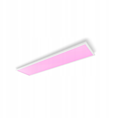 LED панел за таван Philips Hue Surimu, 120x30 cm, White and Color Ambiance, бел