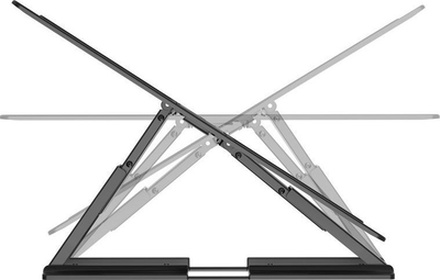 Mbajtëse murale TV LevelOne Equip 650344, 43\"-90\", me lëvizje të plotë, super e hollë, e zezë