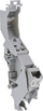 Modul Keystone InLine Cat.6A SNAP in, për shina DIN, 10 Gbit/s, gri