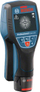 Детектор без кабел Bosch D-tect 120 Professional, батерии AA, за метали и кабли, сина боја