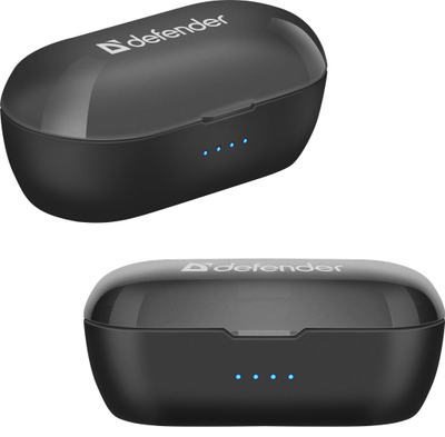 Dëgjuese Defender Twins 638, Wireless, të zeza