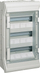 Kasetë modulare shpërndarëse Hager Vector VE312L, 3x12 module, IP65, gri