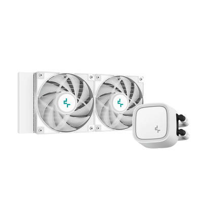 Ftohës me ujë Deepcool LE520 WH, 12 cm, i bardhë