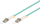 Kabllo patchcord Wentronic, me fibër optike LC-LC, OM3, 50/125 µm, 5m, e kaltër