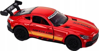 Lodër makinë sportive LEAN Toys, shkalla 1:32, metal, e kuqe