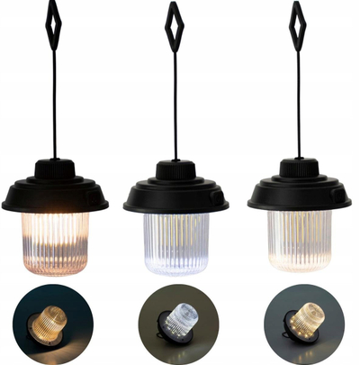 Кампинг ламба REDCLIFFS, LED, полначлива со USB