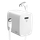 Karikues fast charging Silicon Power QM10, 18W, type-C/Lightning, i bardhë