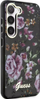 Mbrojtëse telefoni Guess Flower për Samsung Galaxy S23 Plus, TPU, me lule, e zezë