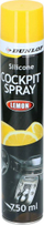Spraj kokpiti Dunlop me aromë limoni, silikon, 750ml