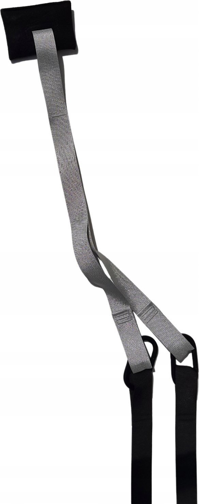 Set rripash trajnimi Master Suspension Trainer, ushtrime me peshën e trupit, me doreza dhe çantë për me e marrë me vete, i zi