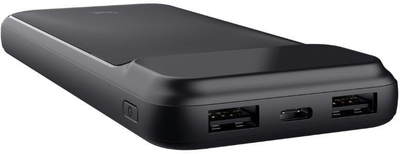 Karikues portativ Trust Avala 10000mAh, 20W PD, me ekran LED, i zi