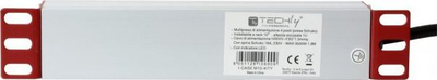 Shirit kontakti Techly I-CASE M10-4ITY, PDU 10" 1U, 4x Schuko, 1.8 m, i zi