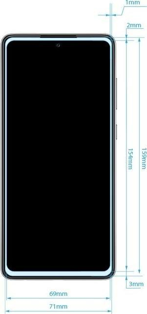 Mbulesë xhami hibrid Crong 7D Nano Flexible Glass për Samsung Galaxy A72, 0.2mm, fortësi 9H, transparente
