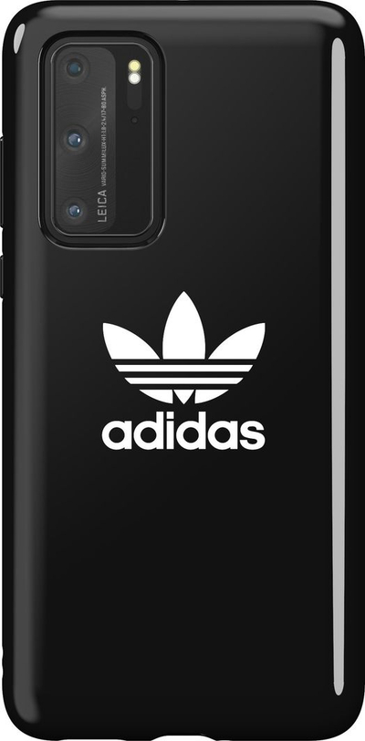 Mbrojtëse Adidas Snap Trefoil FW20 për Huawei P40, e zezë