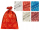 Qese dhurata BN Bag, 25x40cm, celofan me figura feste, e kuqe