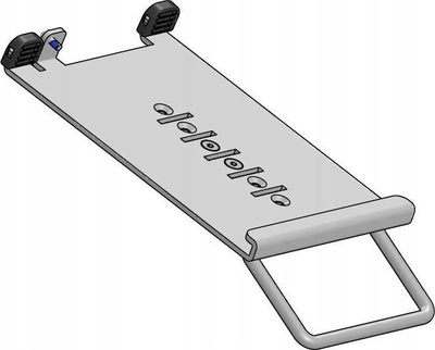 Mbajtëse POS Ergonomic Solutions Ingenico Lane-5000 MultiGrip, metal, me dorezë, gri