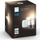 Set drite smart Philips Hue Starter Kit, Bridge, 2 llampa E27 9.5W, dritë e bardhë e ngrohtë