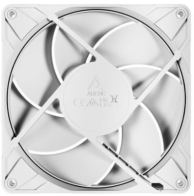 Вентилатор за компјутер ARCTIC P14 Pro PST, 140mm PWM, со раздвојувач на кабли, бел