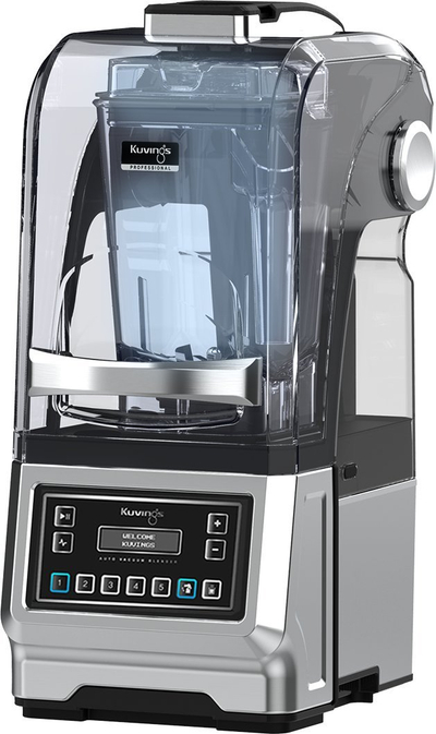 Blender profesional me vakum Kuvings CB1000, motor i fortë, kapak që ul zhurmën, gri