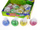 Антистрес топче Adar Squishy Ball, 6cm, сет 12 парчиња, во повеќе бои