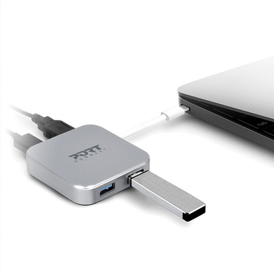 HUB USB Port Designs 4x USB-A 3.1 Gen1 (900123)