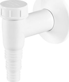 Sifon lavatriçe McAlpine WMV2-32PL, sipërfaqësor, dalje 32mm, i bardhë