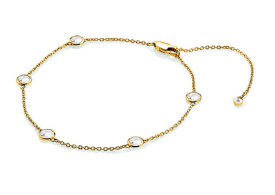 Byzylyk për femra Hot Diamonds DL698, i artë