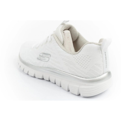 Atlete për femra Skechers Get Connected W 12615 WSL, Memory Foam, të bardha