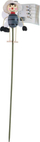 Stoli dekorative Articasa Bee on a Pick, me shkop, gri