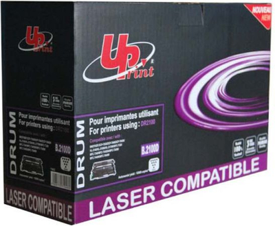 Drum printeri UPrint B.2100D, i përputhshëm me Brother DR2100, i zi