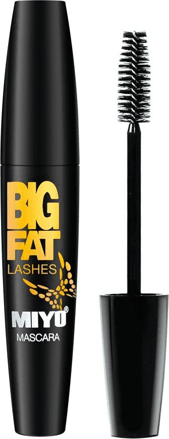Maskarë për qerpikë Miyo Big Fat Lashes, volum i shtuar shumëfish, 10 ml, e zezë