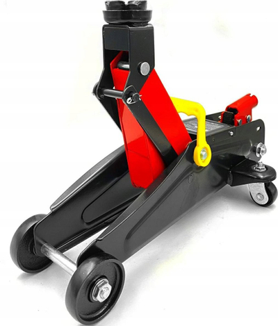 Fërçë hidraulike Low Profile Trolley, 2T, lartësi min 135 mm, e kuqe